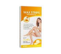 Bandas de cera para depilación, 10 unidades, bandas corporales, depilación facial para mujeres, para rostro, cejas, brazos, piernas, axilas y línea del bikini