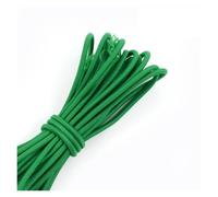 Bandas De Cordones Elásticos De 5/10/20/30/40/50M Y 4mm, Banda For El Pelo, Cuerda De Goma Por Metros, Cinturón, Pantalones, Cuerda Elástica Elástica(Verde,5Meters(1Roll))