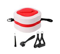 Bandas de ejercicio con asa, resistencia a la banda de ejercicio para hombres,Herramienta de entrenamiento de antebrazo Entrenador de fuerza de brazo ligero | Entrenador de antebrazo flexible para