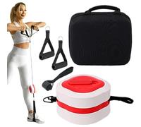 Bandas de ejercicio con asas, bandas de resistencia con asas, accesorios de equipo de entrenamiento muscular para pecho, pierna, brazo, muñeca, tobillo, mujeres, hombres, gimnasio, hogar, yoga