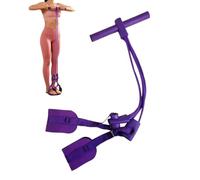 Bandas de ejercicio con asas para hombres y mujeres, equipo de | Bandas de resistencia para pies, para gimnasio, oficina, viajes, brazos, piernas, abdominales, entrenamiento muscular