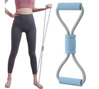 Bandas De Ejercicio Con Manijas - Arm Figura 8 Banda De Resistencia | Equipo De Acondicionamiento Físico Sin Deslizamiento Para Entrenamiento De Fuerza | Fitness Tirando De La Cuerda Elástica De 8 Pal