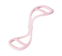 Bandas de ejercicio de silicona, cuerda de tracción en forma de 8, entrenador de resistencia ergonómico con agarre cómodo y estiramiento flexible, mejora el muscular y la resistencia, ideal po