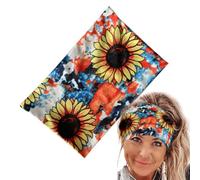Bandas de ejercicio para mujer, diadema para el rizado | Cintas anchas Bohoversátil | Bandana con bufanda, gorro con polaina para deportes, correr, yoga