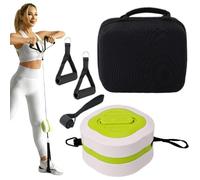 Bandas de entrenamiento con asas - Bandas de entrenamiento antideslizantes | Accesorios de musculación y entrenamiento de fuerza para piernas, brazos, pecho, núcleo, muñeca, pies, mujer, hombre, yoga