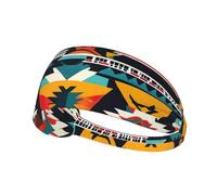 Bandas de entrenamiento con patrón nativo americano, banda ajustable para baloncesto, fitness, atletismo, fútbol, yoga