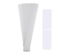 Bandas de envoltura de invitación | de despegar con 100 puntos adhesivos | 100 piezas de accesorios para invitaciones de boda - para planificadores profesionales de graduación cumpleaños