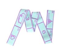 Bandas de estiramiento, banda elástica de 8 secciones para fitness, bandas de resistencia, flexibilidad para mujeres, yoga, estiramientos, ejercicio, danza, pilates, gimnasia, fitness, casa y pierna