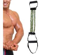 Bandas de estiramiento - Extensor de pecho y tensor de pie, elástico resistencia ligera de 3 agujeros para deporte, yoga, sala de rehabilitación de ejercicios