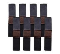 Bandas de fieltro para sillas: envolturas para patas de mesa, fundas antideslizantes | Cojines de agarre con amortiguación de sonido para prevención de arañazos, conjunto de protección par