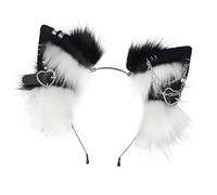 Bandas de gato para niñas y mujeres, diadema de lavado facial, cómoda diadema para Halloween | Bandas elásticas en forma de gato para trajes de Cosplay, trajes góticos punk, fiestas