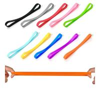Bandas de Goma, 10 Piezas Gomas Elásticas Papeleria, 13 cm Bandas Elásticas de Goma Gruesas Grandes, Bandas de Goma Silicona de Colores, Elastic Rubber Band Anchas para Oficina, Hogar, Escuela