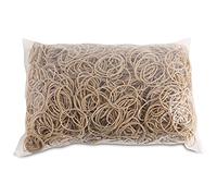 Bandas de goma para productos de oficina, diámetro 40 mm, 1,5 x 1,5 mm, 1000 g, natural, accesorios de oficina pequeños, tipo, estándar, material: caucho, peso (g)-1000, color natural, tamaño: 1,5 x