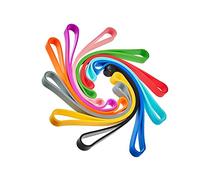 Bandas de Goma Silicona,10 Banda Elástica de Goma Bandas de Resistencia Ensanchado Cinta Elástica de Colores para planificador Suministros de Oficina libros Aplicar Carpetas Archivos Home Packaging