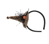 Bandas de Halloween para mujer, diadema sombrero de bruja, vintage para mujer, sombreros de Halloween - Elegante aro de telaraña para cosplay, mascarada, espectáculo en el escenario