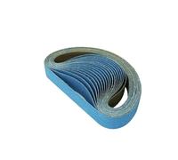 Bandas De Lija 10/20 Piezas Cinturón De Circón, 20 X 520 Mm, 40/60/80/120 Granos, Corindón, 3/4 "x 20-1/2" - for Madera, Metal, Acero Inoxidable(10pcs 120Grits)