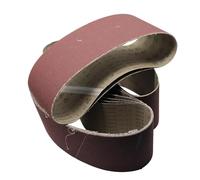 Bandas de Lija Correas de lijado 100x915mm, 5/10 Uds., 40-1000 granos, papel lija for Pulido metales blandos madera, bandas abrasivas for lijadora cinta, herramienta abrasiva(10pcs,100 Grit)