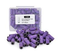 Bandas de lijado de uñas de grano 80/120/150/180/240 para quitar brocas de gel, equipo de salón, suministros de arte portátiles