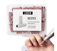 Bandas De Lijado Para Taladro De Uñas - 4 Sztuki Żelazne Wytrzymałe Akcesoria Świąteczne - Bandas Abrasivas Para Eléctrica De Uñas,Do Domu Biura Sypialni Apartamentu Zimą