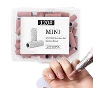 Bandas De Lijado Para Taladro De Uñas - Herramientas Compactas De Manicura Para Salón - Lijas Para Uñas Con Diferentes Granulados | Do Domu Biura Sypialni Apartamentu Zimą