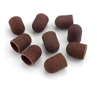 Bandas De Lijado Para UñAs 10 Uds. De tapas de bloque marrón grano, cortador taladro eléctrico for manicura y pedicura Para Pulir(10pcs 10x15 180)