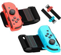 Bandas de muñeca para Just Dance 2023, 2022, 2021, correas elásticas ajustables compatibles con interruptores y controladores OLED, accesorios Joy Cons derecha/izquierda para adultos y adolescentes