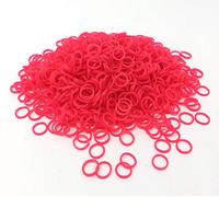 Bandas de nudo superior de látex rosa.