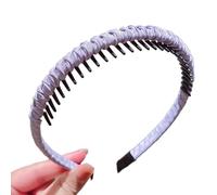 Bandas de pelo de algodón de resina antideslizante para mujer, entrenamientos, spa, lavado facial, agarre seguro, diademas elásticas y delgadas, varios colores, diademas coloridas para mujer