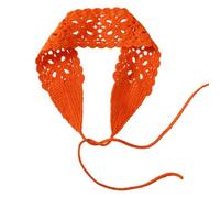 Bandas de pelo de punto de encaje floral para la cabeza, suave, transpirable, accesorio para el cabello para mujeres y niñas, uso diario, suave, elástico, ajustable