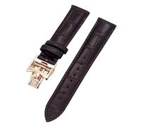 Bandas de reloj de cuero de vaca de doble cara de 19 mm 20 mm 22 mm para la correa de reloj Vacheron VC Constantin para hombres y mujeres Pulseras de cuero de vaca