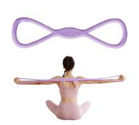 Bandas de resistencia - 46 x 11,5 cm, bandas de resistencia en 8 formas | Entrenador de brazo, expansor de pecho portátil para estiramiento, banda de gimnasia de silicona, yoga, pilates, entrenamiento