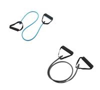 Bandas De Resistencia 5 Levels Resistance Bands with Handles Training Pull Up Band Gym Exercise Rubber(2PCS-Blue Black)