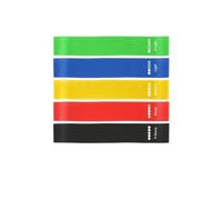 Bandas De Resistencia 5 Weight Levels Elastic Exercise Loop Bands TPE Thickened Pilates Flexbands Shaping Yoga Resistance Fitness Sport(Style 1)
