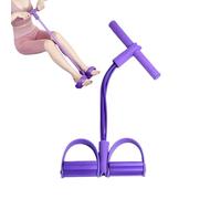 Bandas De Resistencia Al Fitness - Banda De Resistencia Al Tirador Del Pedal | Cuerdas De Tensión Para Hacer Ejercicio | 4 Tubos De Pedal Extractor De Tobillo Con Mango | 2025 Bandas De Estiramiento D