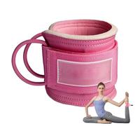 Bandas de resistencia al tobillo con muñecas, bandas de tobillo para trabajar,Ejercicio de correas de pilates con puños - Accesorios de gimnasio para mujeres principiantes profesionales
