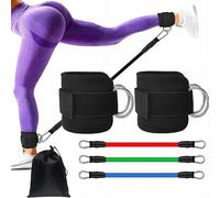 Bandas de resistencia al tobillo para entrenar con puños, glúteos, equipo de entrenamiento, ejercicio de glúteos, equipo de fitness para mujeres y hombres, piernas y glúteos, entrenamiento en casa