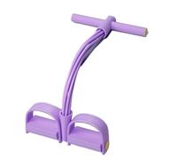 Bandas De Resistencia Banda de Resistencia 6 Tubos, Cuerda tensión multifunción, Bandas Fitness, Extractor Pedal Yoga elástico for Ejercicios Deportivos en el Gimnasio(Purple)