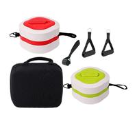 Bandas de resistencia - Bandas de ejercicio con asas | Equipo de entrenamiento muscular | Equipo de entrenamiento muscular | Peso Fitness - Tubos para brazos de piernas y baúles