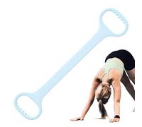 Bandas de resistencia con asas: banda de resistencia de silicona modelo nuevo de 18,89 pulgadas 2026 | Figura 8 Correa de ejercicio para la espalda | Equipo unisex Gym Home Workout Fitness