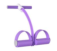 Bandas de resistencia con asas - Stretcher para tobillos con pedal - Bandas elásticas portátiles con asas Equipo deportivo para mujeres Entrenamiento Yoga Fitness Pilates