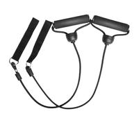 Bandas de Resistencia con manijas, Banda de Ejercicio de trampolín, Bandas de Ejercicios de Entrenamiento de Fuerza Resistencia, fácil de Instalar el Estiramiento portátil para manijas