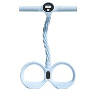 Bandas de resistencia con pedal - Banda elástica de 6 tubos con asa, gimnasio en casa Brazos y cintura Entrenamiento Correas de pedal | para mujeres y entrenamiento de cintura abdominal Brazo Piernas