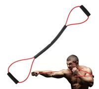 Bandas de resistencia contra cajas de sombra, bandas elásticas para ejercicios, bandas elásticas de boxeo, dispositivo de entrenamiento de agilidad, cuerda de tracción con asas cómodas para