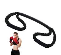 Bandas de Resistencia de Boxeo - Bandas de Resistencia para Punch Power Shadow Boxing Muay Thai MMA Fitness en el hogar y acondicionamiento de Fuerza (Negro 35 LB)