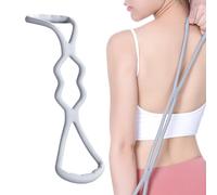 Bandas De Resistencia De Fitness - Banda De Yoga En Forma De 8, Herramienta De Cuerda De Tracción No Deslizante | Home Ejercise Gear For Women Girls Wife Mom, Easy Toning Equipment For Living Room