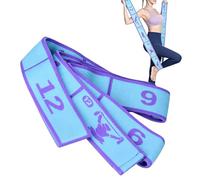 Bandas de Resistencia de Pilates - Correa de Estiramiento portátil - Cuerda de Danza Pilates para Mujeres y Hombres - para Entrenamiento de Cuerpo glúteos piernas Fitness Yoga Ballet
