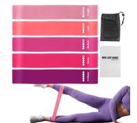 Bandas De Resistencia De Yoga: Estiramiento De Banda De Entrenamiento De Fitness Suave, Elástica, Liviano | Correa De Tensión Pilates Duradera, Del Cinturón De Ejercicios, Accesorio De Entrenamiento D