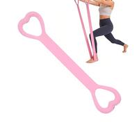 Bandas de resistencia en forma de 8,Equipo de deporte de pecho portátil antideslizante de alta elasticidad | Ejercitador de cuerda elástica para estiramiento de las manos,para Yoga Pilates Gym Oficina