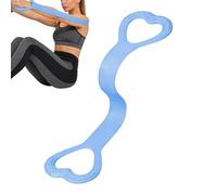 Bandas De Resistencia En Forma De 8 | Extensor De Pecho Ergonómico con Alta Elasticidad - Ejercitador con Cintas Elásticas Y Estiramiento De Manos | Yoga, Pilates, Gimnasio, Oficina, Viaje Y Hogar