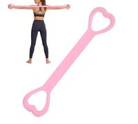 Bandas De Resistencia En Forma De 8,Extensor De Pecho Ergonómico con Alta Elasticidad,Ejercitador De Brazos para Entrenamiento con Banda | para Ejercicios En Yoga Gimnasio Oficina Viaje Y Casa